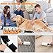 Lint Roller for Clothes - Pet Hair Remover Sticky Lint Rollers for Pet Hair Cat Dog (5 Pack Refills)