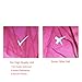 KUNG FU PARTY Hot Pink Double Ribbon Edge Center Cascade Bridal Wedding Veil with Comb & Bride To Be Satin Sash- Bachelorette Party Decorations Supplies