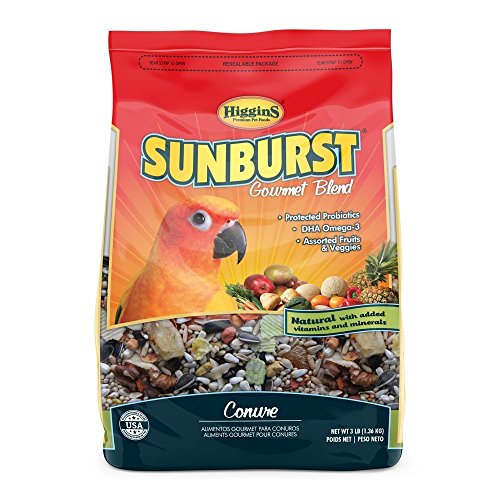 Higgins Sunburst Gourmet Food Mix for Conures - //medicalbooks.filipinodoctors.org