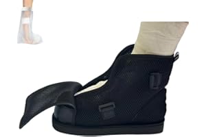 LAROTSUBA Adjustable Walking Boots Recovery Cast Shoe Covers,Lightweight Medical Walking Boot,Fracture Shoes,Medical Boots for Men or Women（X-Large）