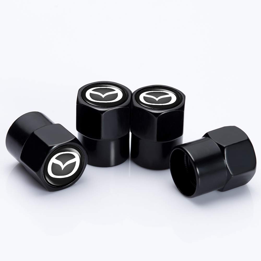 Kaolele 4 Pcs Metal Car Wheel Tire Valve Stem Caps for BMW X1 X3 M3 M5 X1 X5 X6 Z4 3 5 7Series