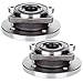 ECCPP Pair of 2 New Complete Front Wheel Hub Bearing Assembly 4 Lugs w/ABS for 2002-2009 Mini Cooper Compatible with 513226