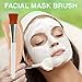 Professional Brush for Facial Mud Mask - Soft Face Makeup - Flat Mask Brushes - Cosmetic Tools and Makeup Foundation Brushes