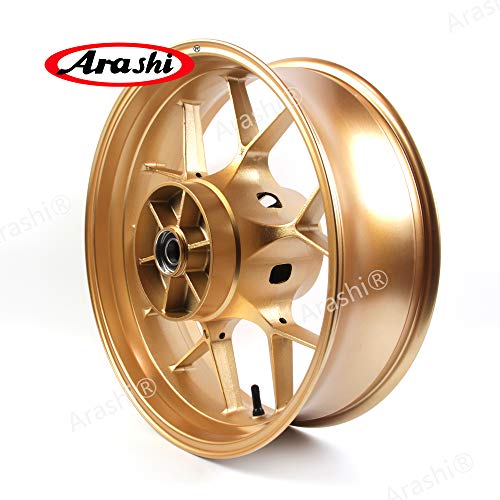 Arashi Wheel Rim Front and Rear for HONDA CBR600RR 2007-2017 Motorcycle Accessories CBR 600 RR CBR600 600RR 600CC Gold 2008 2009 2010 2011 2012 2013 2014 2015 2016