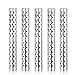 HailiCare 5pcs Portable Alkaline Water Ionizer Stick Stainless Health pH Lonizer Sealed with Plastic Wrapper Travel Size