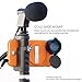 Ztylus Mini Smartphone Rig, Phone Tripod Mount with Cold Shoe, Cell Phone Clamp Holder, Compatible with iPhone 11 12 Pro Max, Samsung Phone Adapter Clamp, Video Rig Live Streaming