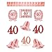 40th Wedding Anniversary Decorating Kit