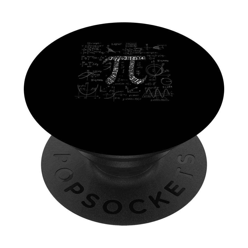 Math Pi Numbers Mathematics Nerd Circle Number Pi Symbol PopSockets Swappable PopGrip