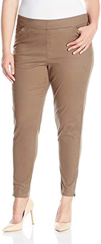 lee women's plus size khaki pants