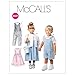 McCall's Patterns M6304 Toddlers' Rompers in 2 Lengths, Dress, Jacket and Shirt, Size CC (2-3-4)