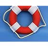 Vibrant-Red-Decorative-Lifering-With-White-Bands-6-Life-Preserver-Decoration Vibrant-Red-Decorative-Lifering-With-White-Bands-6-Life-Preserver-Decoration
