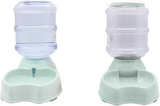 Amazon Com Lethez Self Dispensing Pet Feeder And Waterer
