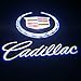 Bailongju Easy Installation Car Door LED Logo Projector Ghost Shadow Lights compatible with cadillac 2-pc Set
