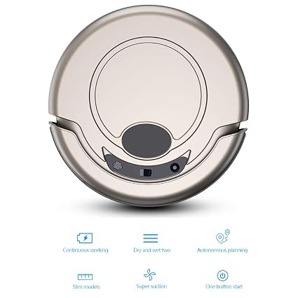  Qlpp Robot Vacuum Cleaner 1500 Mah Lithium