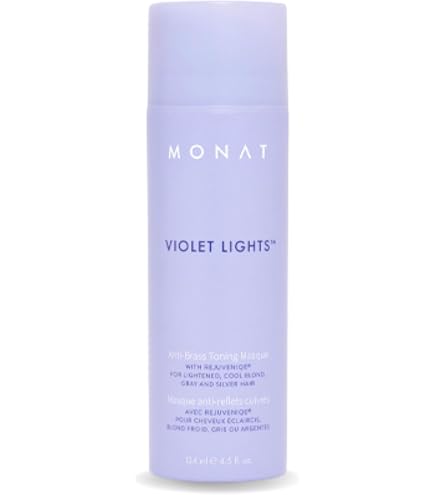 Amazon.com: MONAT Violet Lights Anti-Brass Toning Masque – Natural