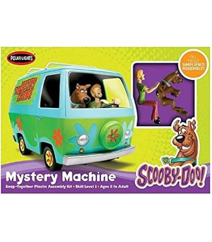Amazon.com: Polar Lights Skill 1 Snap Model Kit The Mystery