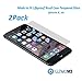 gizmomix [2PACK] Lifeproof Nuud (R50) ShatterProof Tempered Glass Screen Protector for iPhone 6 6s 7 8 Case nüüd Inc