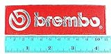 Brembo Disc Brake Car Motorcycles Racing Biker Logo Jacket T- Shirt Patch Sew Iron on Embroidered Symbol Badge Cloth Sign