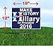 Make History Hillary Clinton for President 2016 Yard Sign Lawn Signage