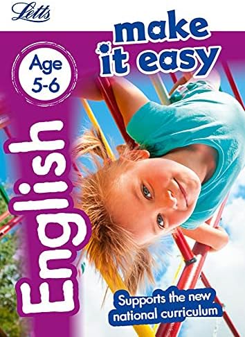 English Age 5-6 (Letts Make It Easy) Paperback – 1 July 2015