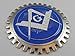 Grill Badge Mason Masonic for car truck Freemason grille emblem