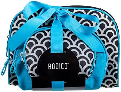 Bodico, 3-pc Cosmetic Bag set, 18 inches, Blue