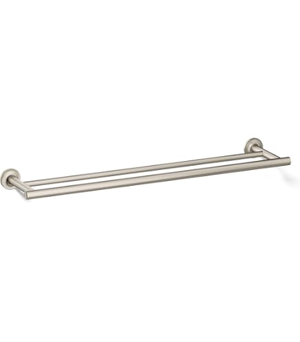 Kohler® 27412-BN 27412 Riff Wall Mount Towel Ring, Brushed Nickel