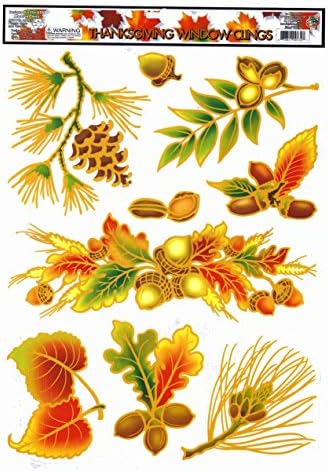 Fall leaves - Acorns, Oak Leaves and Pine Cones - Autumn Decor