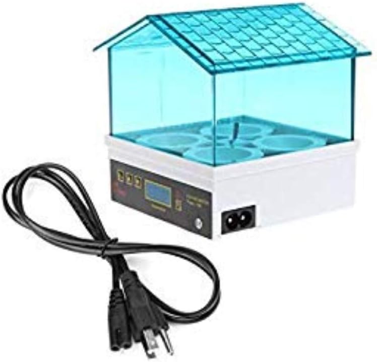 Gerald DuVallSDF Temperature Control 4 Eggs Turning Incubator Digital Automatic Chicken Hatcher