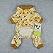 Fitwarm Pizza Pet Clothes for Dog Pajamas Cat PJS Jumpsuits Shirts Medium