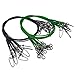Unclesport 30 PCS Stainless Steel Fishing Wire Leader Line,19.68