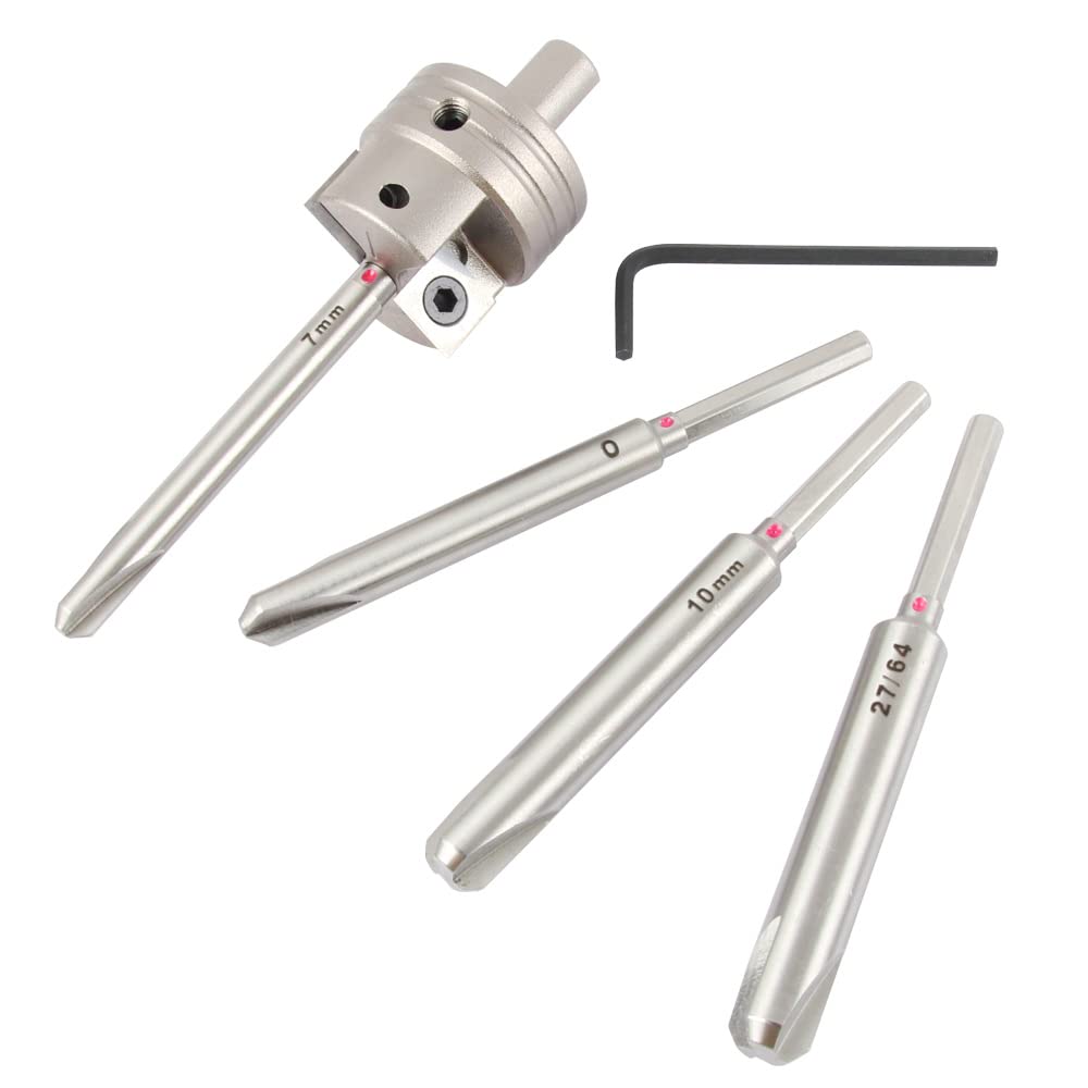 O'SKOOL Pen Barrel Trimmer Kits with No-Sharpening Cutting Head for Pen Making Projects