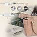 Belle 20000RPM Rechargeable Electric Nail Drill, Newest Unique Portable Nail Drill Electric Nail File Manicure Pedicure Machine for Acrylic Gel Nails, Champagne Gold