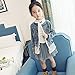 Artfasion Kids/Girls Jean Jacket Toddler Spring Denim Jacket Lace Outwear Cowboy Overcoat(9-10Y)