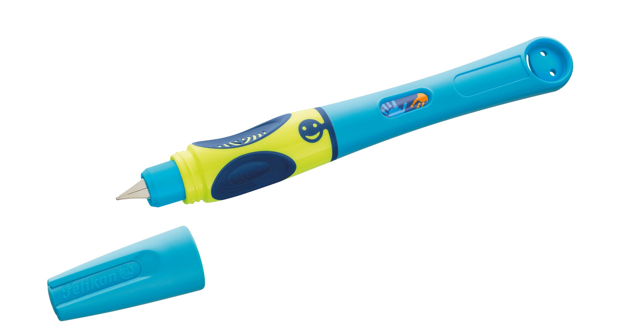 Pelikan Griffix Fountain Pen Right Handed Feder A Neon Fresh Blau