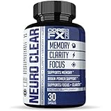 Brain Function Supplement by CoreFX Labs - Brain booster for Memory, Clarity and Focus - Mental Focus Nootropic - Brain Supplement with Ginko Biloba, St Johns Wort, Bacopa Monnieri &amp; More