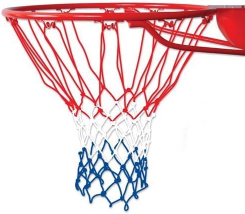 Coast Athletic Basketball Net, Red/White/Blue | America 12 Loop Basketball Net