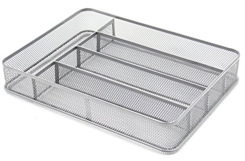 3 ESYLIFE+Compartment+Kitchen+Silverware+Flatware