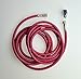 Weberdisplays 10 FT (3 Meter) Long Braided Airbrush Hose with 1/8 Inch to 1/8 Inch BSP Fittings and One 1/8