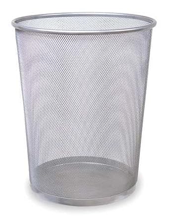Amazon.com: 5 gal. Round Silver Trash Can: Industrial & Scientific