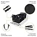 MIU COLOR Car Trunk Organizer for SUV, Collapsible Trunk Storage Organizer, Securing Straps, Non Slip Bottom(Black)