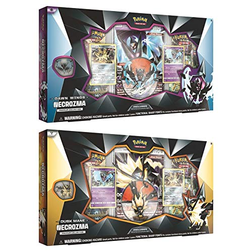 Pokémon Dusk Mane Necrozma/ Dawn Wings Necrozma Collectible Cards