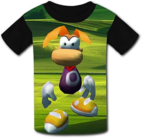 VINCRAL 3D Ray-Man Fahion Soft Sports Running Children T-Shirt L