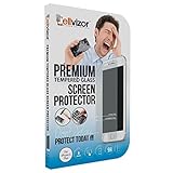 iPhone 6 Plus Glass Screen Protector - The Best of All iPhone 6 Screen Protectors - 5.5 inch, 0.3mm, shatterproof, scratch resistant, 2.5D rounded edges, 9H, HD, oleophobic (anti fingerprint), bubble free, ballistic, thin real premium tempered glass screen protector for your Apple phone. Lifetime warranty.
