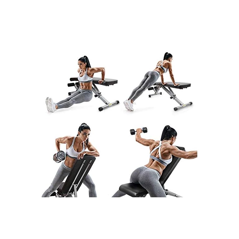 ritfit adjustable / foldable utility weight bench for home