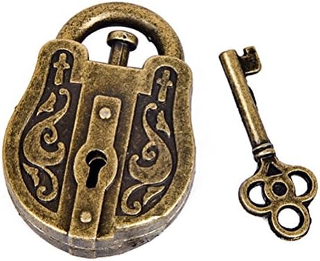 SHUYUE Lock Classic Unlocking Toy Cast Metal Brain Teaser Puzzle Toy Stress Relief Toy