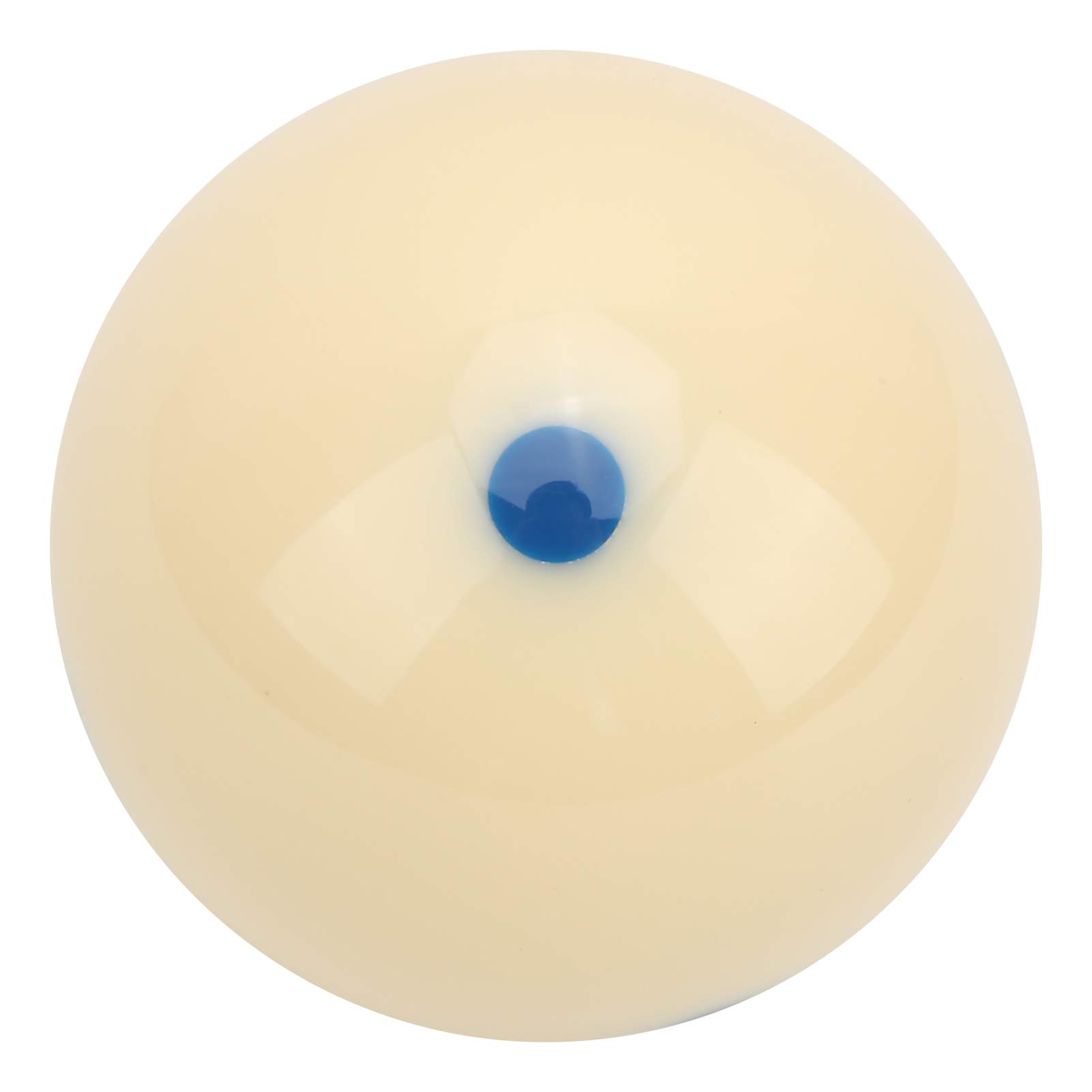 Archuu Billards Ball, 57.2mm Snooker Practice Ball Resin Cue Pool Ball with Red/Blue Dots for Snooker Training and Games(Blue dot)