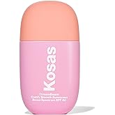 Kosas DreamBeam Mineral Sunscreen SPF 40 - Smooth Liquid Sun Protection for Face - Lightweight Makeup Base w/Hyaluronic Acid, Ceramides & Peptides - Subtle Radiant Finish, Original, 40 ml