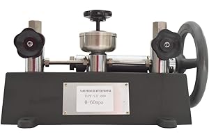 INTBUYING Pressure Gauge Calibrator Pressure Gauge Verifier Pressure Pump Calibrator 0-60MPa Pressure Meter Calibrator YJY-600