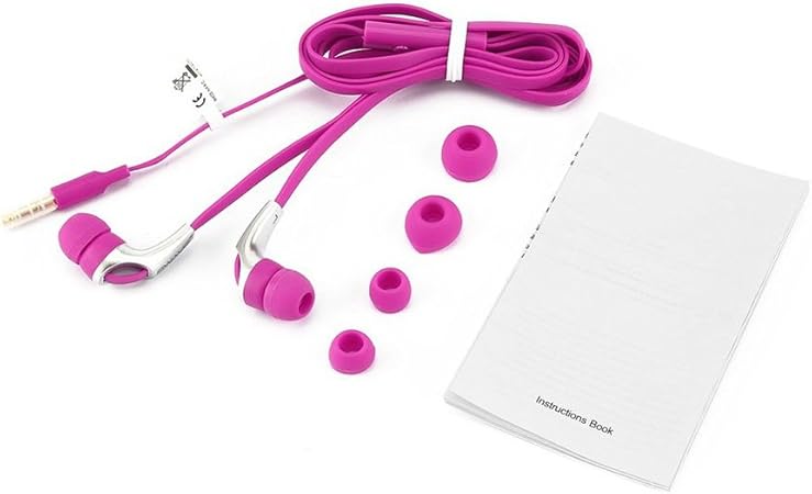 Amazon Co Jp ハイファイ インイヤー型イヤホン ヘッドセット 有線イヤホン マイク付き ユニバーサルイヤホン ローズレッド 家電 カメラ